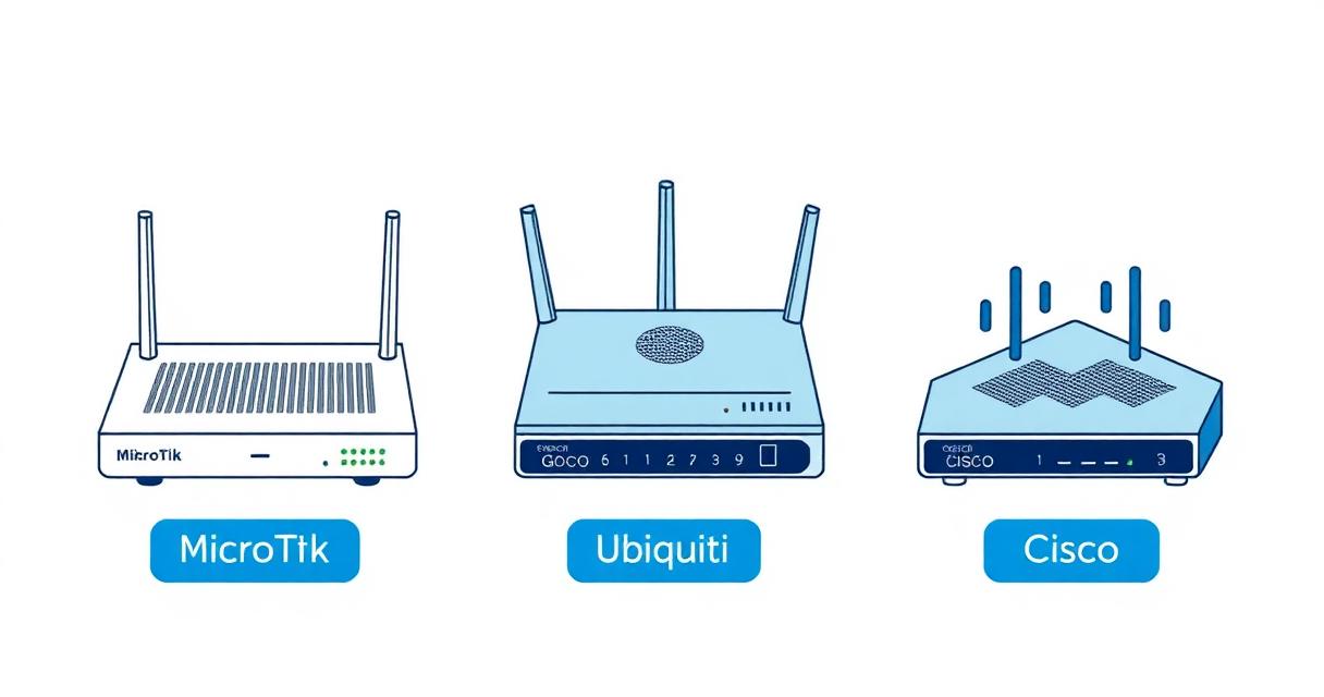 MikroTik vs Ubiquiti vs Cisco - Care e Mai Bun pentru IMM-uri 2026